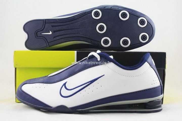 Hommes Nike Shox R3 Or Blanc (1)